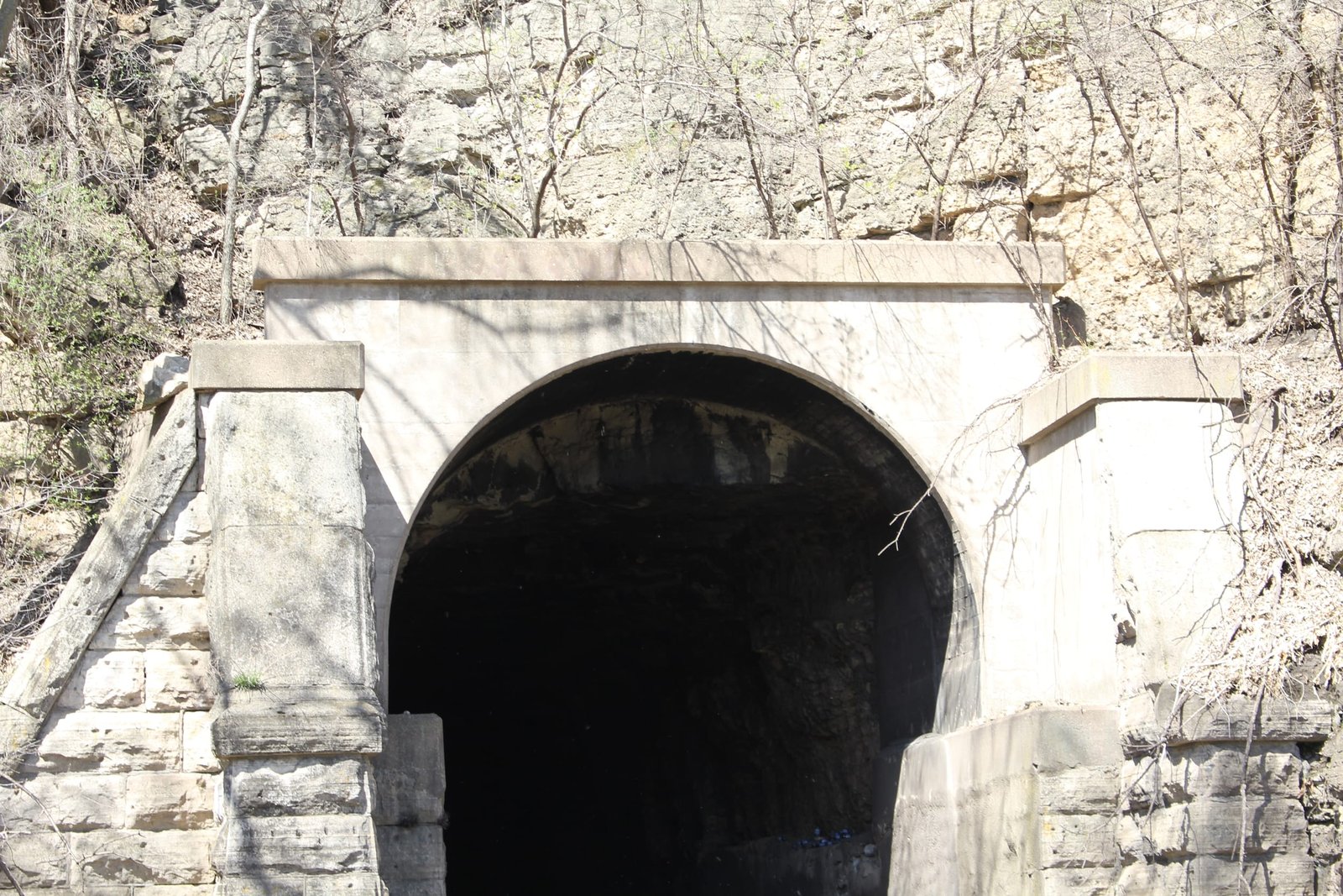 Top of east portal